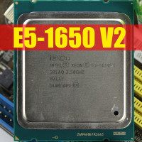 Процессор Intel Xeon E5 1650 V2 CPU 3,5G LGA 2011 шестиядерный, серверный процессор e5-1650 V2 E5-1650V2 10-ядерный 3,50 ГГц L3 12M 1650V2