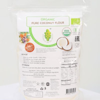 Кокосовая мука, organic coconut flour . Пищевая 500г.