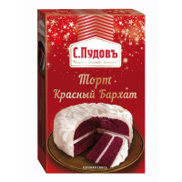 Смесь для приготовления торта "Красный бархат", 400 г