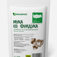 Мука из фундука жареная не бланшированная, фундучная мука Spirulinafood, 100 гр