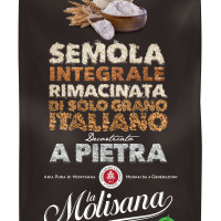 Мука из твердых сортов пшеницы La Molisana Whole semolina цельнозерновая двойного помола 1кг