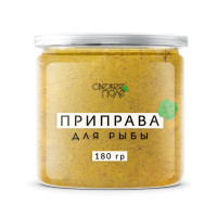 Приправа для рыбы, рыбных блюд, ухи, морепродуктов в банке Свежее Поле 180 г