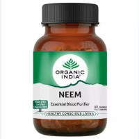 Ним Органик Индия (Neem Organic India) / Очищение кожи и крови/ 60 капсул