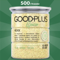 Приправа GOODPLUS Сушеный молотый чеснок для курицы, мяса, универсальная 500 грамм