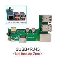 Плата расширения Zero Pi Zero 2 Вт к 3B/4B, Zero к Pi3/Pi4