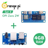 Плата расширения Orange Pi Zero 2 Вт 4G +, DDR4 Allwinner H618 Orange Pi Zero 2 Вт WiFi + BT BLE SBC