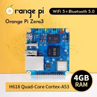 Плата для разработки Orange Pi Zero 3 4 Гб RAM DDR4 Allwinner H618 Wi-Fi