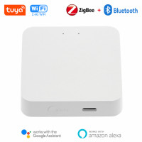 Шлюз Tuya Smart Life ZigBee Gateway, хаб с Wi-Fi, Bluetooth, многорежимный мост для умного дома, беспроводной пульт дистанционного управления для Alexa, Google, HomeKit