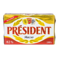 Сливочное масло President, 82%, 180 г