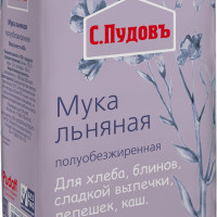 Пудовъ мука льняная, 400 г