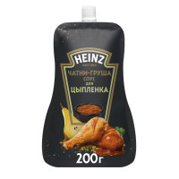 Соус HEINZ Чатни-груша д/цыпленка дой-пак 200г
