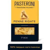 Макаронные изделия из твердых сортов пшеницы Пенне Ригате Pasteroni. 400г.