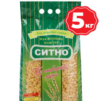 Макароны "СИТНО" Улитки 5кг Высший Сорт ГОСТ
