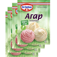 Агар Dr.Oetker пищевой 7 г 4 шт