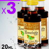 Эссенция (вкусовой концентрат) Prestige Hasselnots Liqueur (Ореховый ликер) 3 шт по 20мл