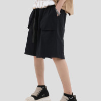 INSstudios 國潮牌情侶美式大口袋工裝短褲寬鬆休閒直筒五分褲子