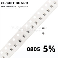 100 шт. SMD Чип резисторы 0805 5% Резистор 1/8 Вт 0R ~ 10 м 1R 10 100 220 330 470 R 1K 2,2 K 4,7 K 10K 47K 100 K 1 M 0 1 Ом