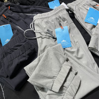 浮力減標！科技三防面料！春夏新款男士彈力純色戶外褲休閒褲長褲