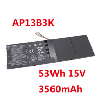 AP13B3K 53Wh 3560mAh Аккумулятор для ноутбука Acer Aspire V5 R7 V5-572G V5-573G V5-472G V5-473G V5-552G M5-583P V5-572P R7-571 AP13B8K