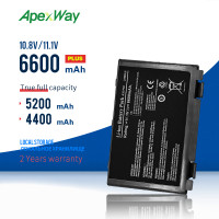 Apexway A32-F82 A32-F52 Батарея для Asus K40 K40IN K50 K50IN K50IE K50IJ K60 K61 A32 F82 X8B k50in k61ic Pro8DIJ K70AS-X2A