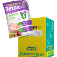 Кисель detox bio NORM с топинамбуром и свеклой "Компас Здоровья" 10 шт.по 25 гр в шоубоксе