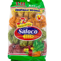 Вьетнамская тонкая овощная лапша SAFOCO, цветная, 500 гр