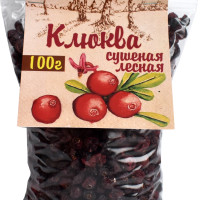 Сушена клюква 100 гр, без сахара и добавок / Правильное питание