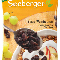 Сухофрукты Seeberger Blue raisins Изюм из темного винограда несульфитированный, 200г