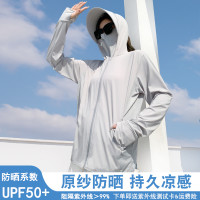 UPF50+防曬衣女夏季薄款抗UV防曬服罩衫透氣冰絲寬鬆外套騎車