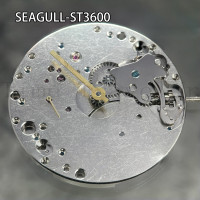Мужские часы с механическим механизмом Seagull ST36/ST3600, 37,2 мм, ETA 6497, с ручной подвеской, с узким горлом, 17 фотоэлементов, подходят для ремонта