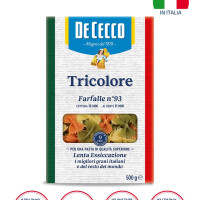 Макаронные изделия из твердых сортов пшеницы Фарфалле, паста, макароны Италия 500 г
