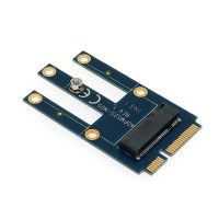 Адаптер M.2 Mini PCIe M2 ngff Mini PCI e, адаптер M.2 NGFF Key B, конвертер карты для 3G 4G Moudle ME906E MU736 EM7345 ME936 EM7455