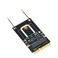 XT-XINTE A + E Key M.2 NGFF на Mini PCI-E Беспроводной Wi-Fi совместимый модуль Bluetooth m2 NGFF на mPCIE адаптер преобразователь карт для ПК