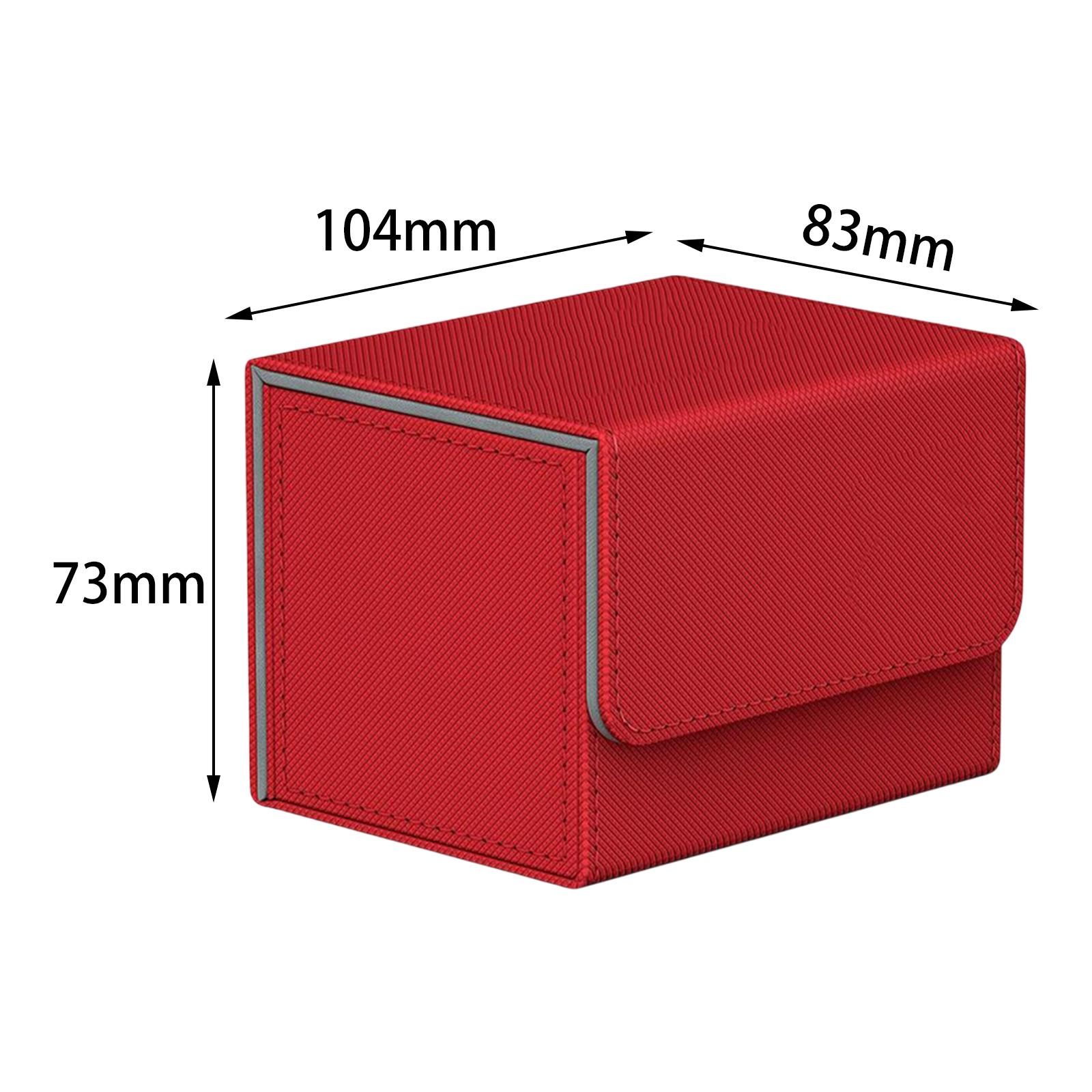 Trading Card Deck Box Storage Gathering Card Toy Organizer Holder Display Container Large Card Dividers for TCG MTG