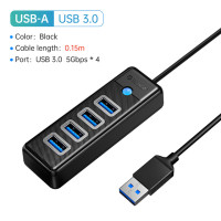 Разветвитель ORICO-Multi Type C, 4 порта, концентратор USB 3,0, 5 Гбит/с, высокая скорость, адаптер OTG для ПК, компьютерные аксессуары, Macbook Pro