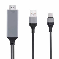 Кабель-адаптер с Lightning на HDMI, Кабель HDTV 1,8 м, 1080P, HD