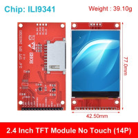 1,44/1,77/1,8/2,2/2,4/2,8 дюймовый TFT цветной экран ЖК-дисплей модуль привода ST7735 ST7789V ILI9225 ILI9341 интерфейс SPI 240*320