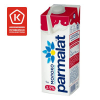 Parmalat молоко ультрапастеризованное 3,5%, 1 л