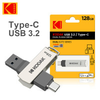 Флеш-накопитель KODAK 2 в 1, OTG, USB 3,1, 64/128/256 ГБ