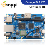 Плата компьютерная Orange Pi 3 LTS, 2 Гб ОЗУ, AllWinner H6 8 ГБ EMMC