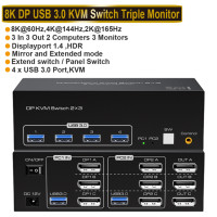 Переключатель HDMI USB 3.0 KVM