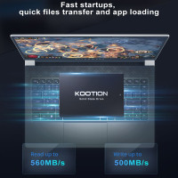 Новый твердотельный накопитель KOOTION X12, SSD 512 ГБ, 1 ТБ, SATAIII, 120 ГБ, 128 ГБ, 240 ГБ, 256 ГБ, 480 ГБ, жесткий диск SATA 3 2,5 дюйма для ноутбука и ПК