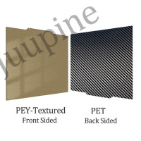 Мягкий лист Pei 235x235 для принтера Ender 3 Elegoo Нептун 4 Pro Pet Peo Pey, сборная пластина без магнитной основы, Подогреваемая платформа для 3D-принтера