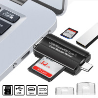 Устройство для чтения SD-карт, USB C, USB 2,0, OTG