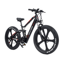 Электрический горный велосипед Daylyride Snow Leopard Pro Fat Tire, 1000 Вт, 48 В, 15 Ач, 9 скоростей, 26 дюймов, гидравлический тормоз, фэтбайк