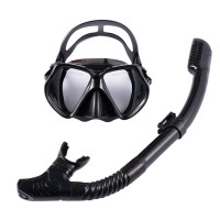 Маски для дайвинга унисекс, противоскользящие дыхательные трубки, незапотевающие очки для плавания, для водных видов спорта, оборудование для плавания