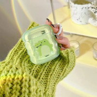 Ins милая акула пара волн рандомный для Apple Airpods Pro 2-й мультфильм наушники мягкий тпу чехол для Airpods 2 1 3 наушники