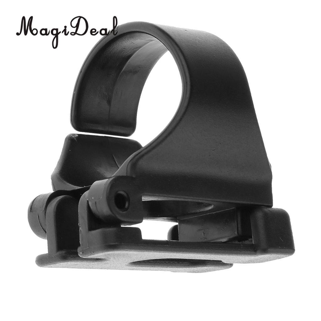 Universal Black Plastic Clip Snorkel Keeper Holder Retainer Replacement Scuba Diving Snorkeling Equipment