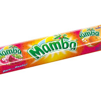 Mamba, жевательные конфеты, ассорти фруктовых и ягодных вкусов, 79,5г / Мамба
