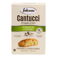 Печенье Falcone Cantucci с фисташками и цедрой лимона, 180 г